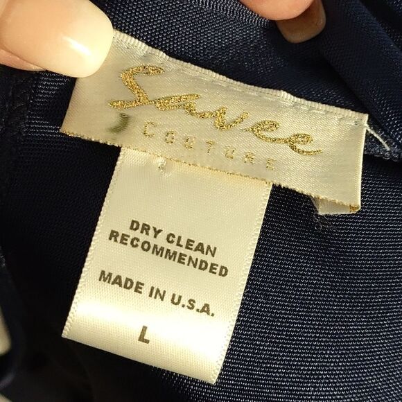 Savee Couture Blue Mini Dress   - Picture 6 of 7